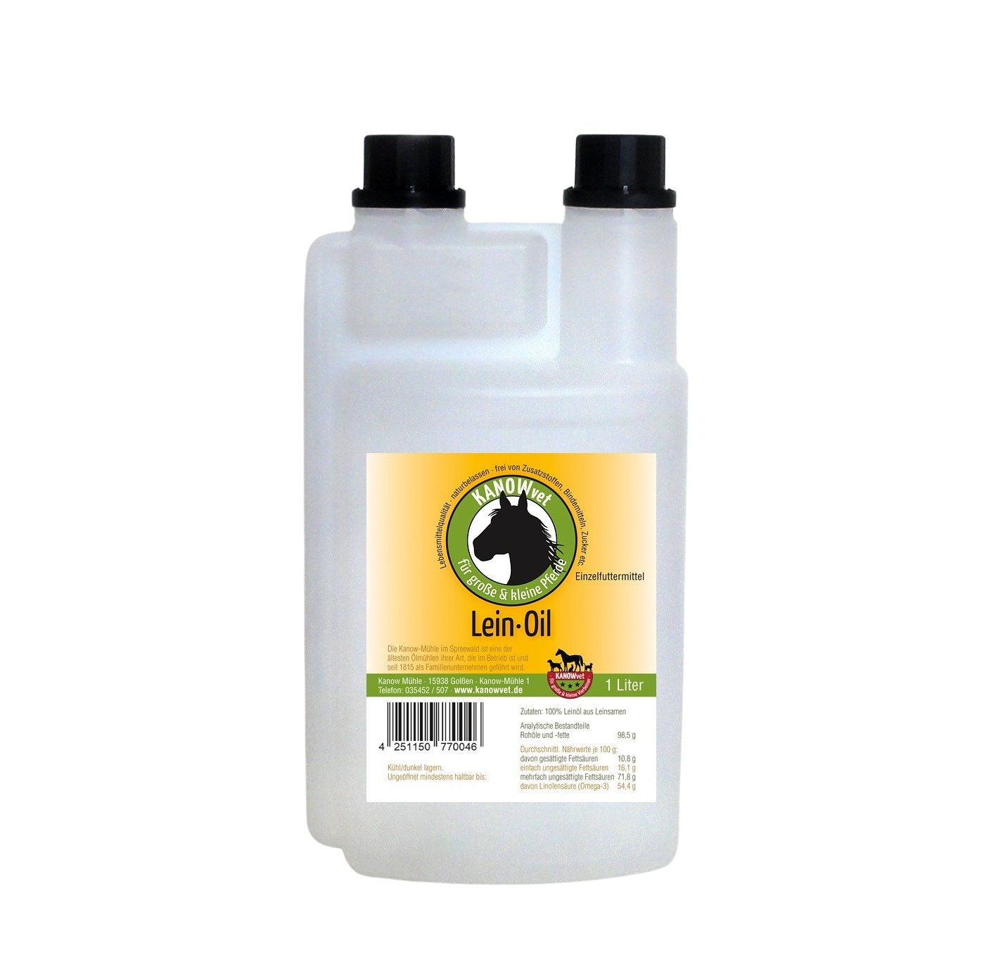 Leinöl für Pferde (Pumpdosierflasche)